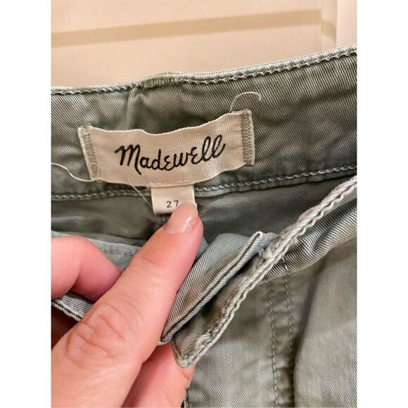 Madewell Army Green Shorts size 27 - Picture 5 of 5